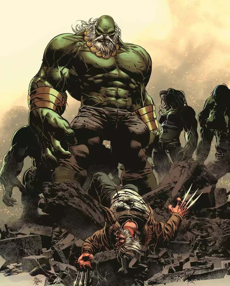 Old Man Logan vs Hulk: A Powerful Clash in Marvel’s Post-Apocalyptic Future