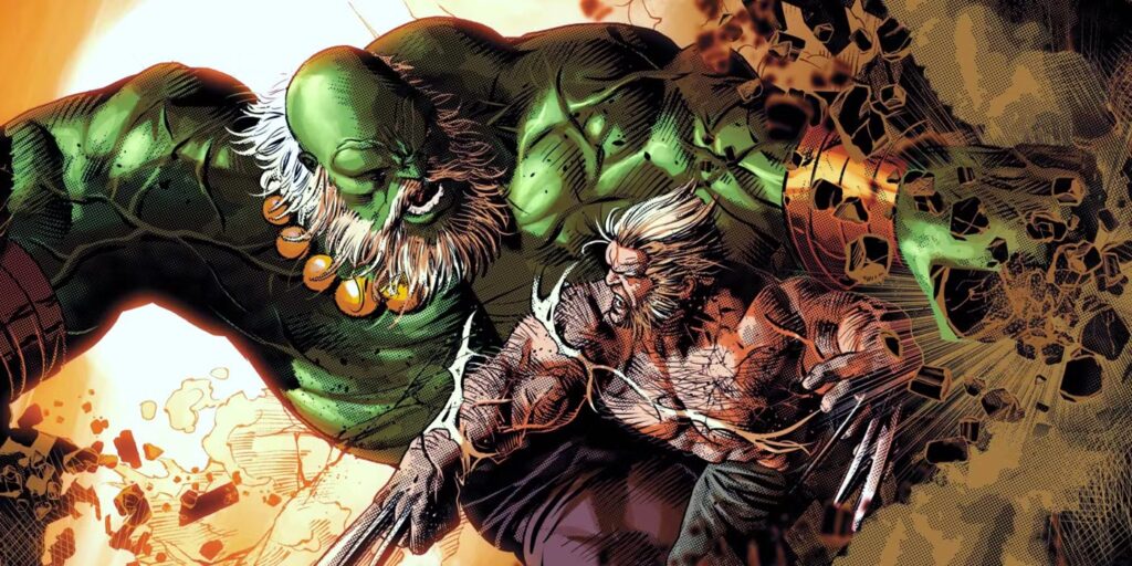 Old Man Logan vs Hulk