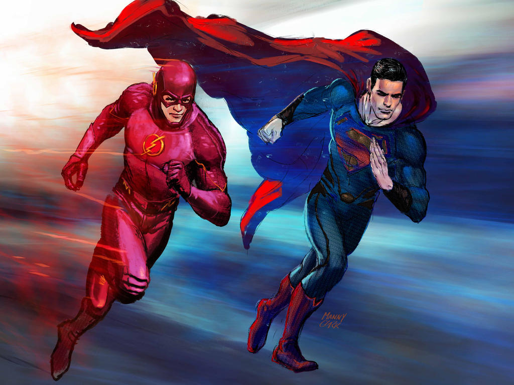 Flash & Superman